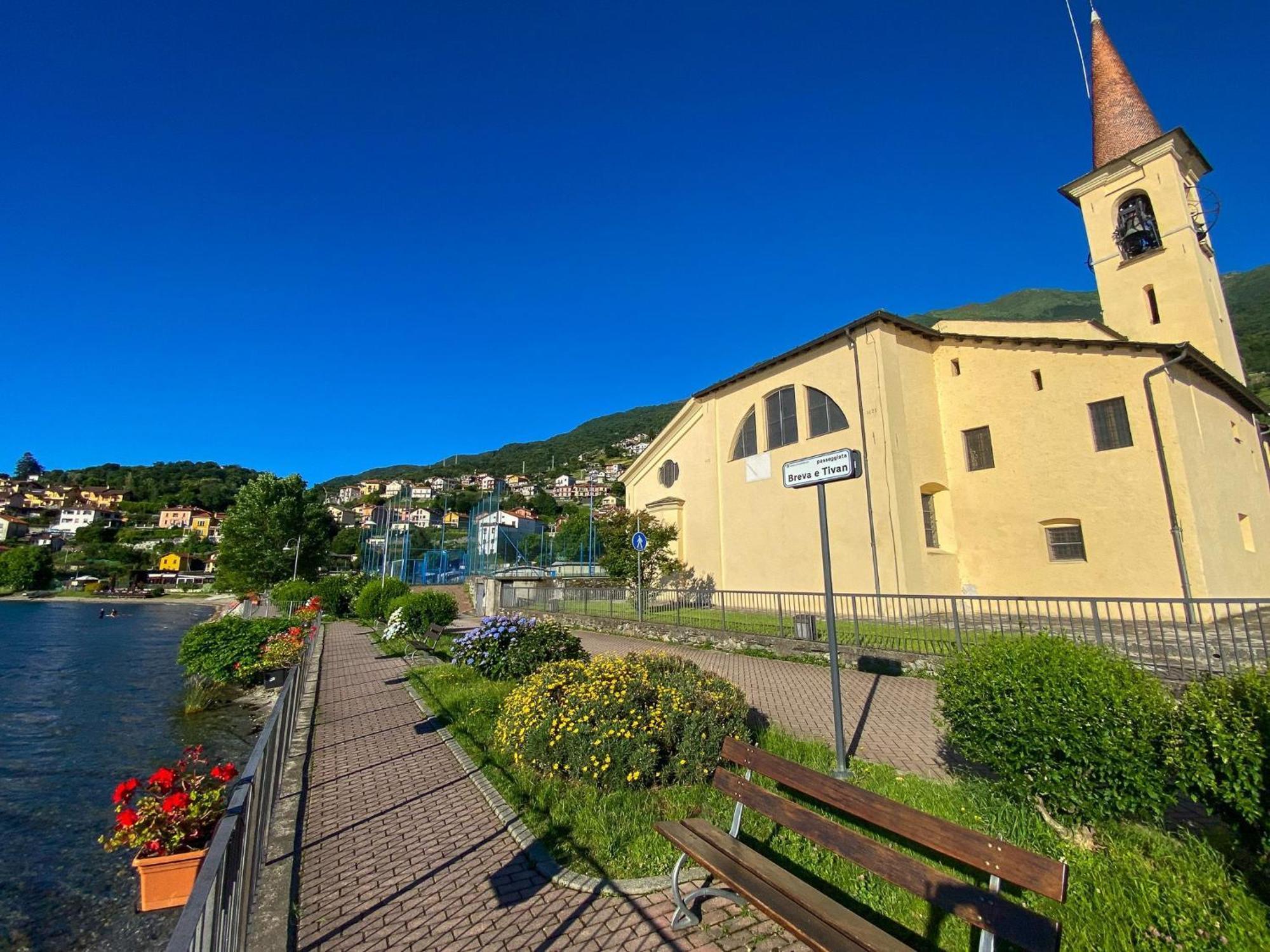Tre Terre Ferienwohnung Pianello Del Lario Eksteriør billede